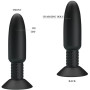 Анальна пробка Pretty Love "Beaded For Extra Pleasure" з рімінг-ефектом та дистанційним керуванням BI-040073W