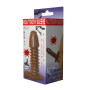 Насадка-презерватив BI-016005-0102S (тілесна)