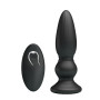 Анальний стимулятор з вібрацією та пультом ДК - MR PLAY Super Power, BI-040086W-MR