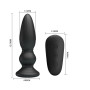 Анальний стимулятор з вібрацією та пультом ДК - MR PLAY Super Power, BI-040086W-MR