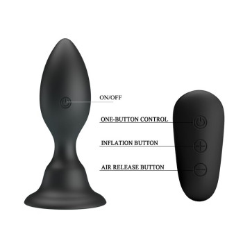 Анальний стимулятор із вібрацією MR PLAY - VIBRATING ANAL PLUG, BI-040076W-MR