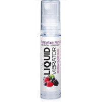 Стимулирующий лубрикант от Amoreane Med: Liquid vibrator - Berries ( жидкий вибратор ), 10 ml