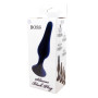 Анальний плаг Silicone Plug Black - Medium, BS6400093