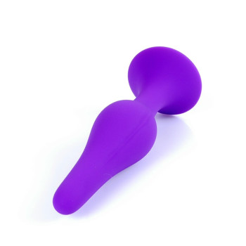 Анальний плаг Silicone Plug Purple - Small, BS6400088