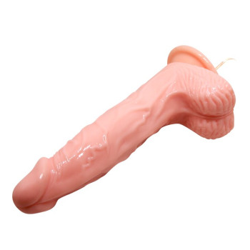 Вібратор реаліст на присосці SUPER VIBRO DONG, BW-008080