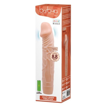 Вибратор реалистик BARBARA BOB DILDO VIBRATOR, BW-001009R