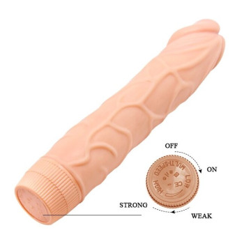 Вибратор реалистик BARBARA BOB DILDO VIBRATOR, BW-001009R