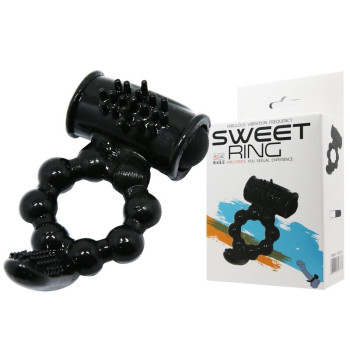 Кільце ерекційне з вібрацією Sweet Ring, BI-014075-1