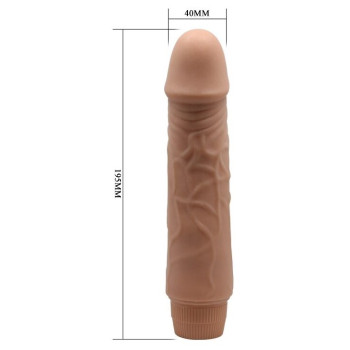 Вібратор реалістичний BARBARA 7.6'' JEFF MULTI-SPEED VIBRATOR, BW-001032R