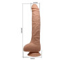 Фаллоимитатор на присоске Baile Beautiful DICK 10.6'' Flesh
