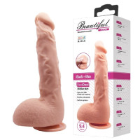 Фалоімітатор на присосці Baile Beautiful JASON 9,4'' Flesh, BW-008041NR