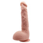 Фаллоимитатор на присоске Baile Beautiful JASON 9,4'' Flesh, BW-008041NR