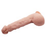 Фаллоимитатор на присоске Baile Beautiful JASON 9,4'' Flesh, BW-008041NR