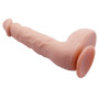 Фаллоимитатор на присоске Baile Beautiful JASON 9,4'' Flesh, BW-008041NR