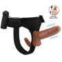 Страпон с вибрацией Ultra Passionate Harness Dual Penis 6,2'', BW-022066Z