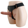 Страпон с вибрацией Ultra Passionate Harness Dual Penis 6,2'', BW-022066Z