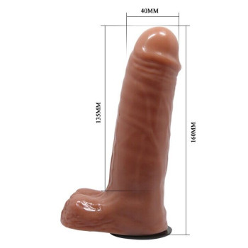 Страпон с вибрацией Ultra Passionate Harness Dual Penis 6,2'', BW-022066Z