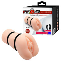 Мастурбатор-вагіна Crazy Bull - LEONA Pocket Pussy vagina, BM-009225NH