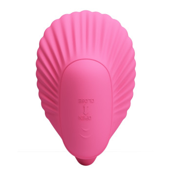 Вибробабочка с стимулятором клитора PRETTY LOVE - Powerful Shell Stimulator , BI-014368-3