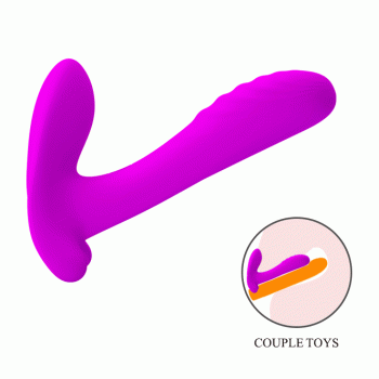Віброметелик із стимулятором клітора PRETTY LOVE - Remote Control Massager, BI-014850W
