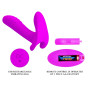 Віброметелик із стимулятором клітора PRETTY LOVE - Remote Control Massager, BI-014850W