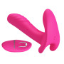 Віброметелик із стимулятором клітора PRETTY LOVE - Remote Control Massager, BI-014850W-1