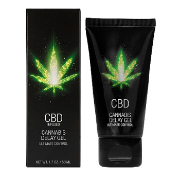 Крем пролонгирующий Shots - CBD Cannabis Delay Gel, 50 ml