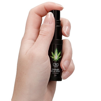 Спрей пролонгирующий Shots - CBD Cannabis Delay Spray, 15 ml
