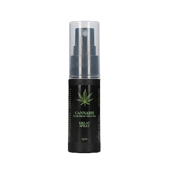Спрей пролонгуючий Cannabis With Hemp Seed Oil - Delay Spray, 15 ml
