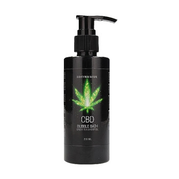 Набір для ванни та душу CBD Care set - GREEN TEA & HEMP OIL ( 3 предмети )