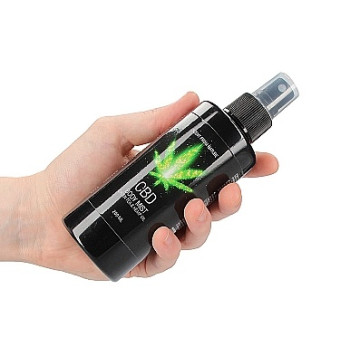 Набір для ванни та душу CBD Care set - GREEN TEA & HEMP OIL ( 3 предмети )