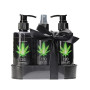 Набір для ванни та душу CBD Care set - GREEN TEA & HEMP OIL ( 3 предмети )