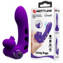 Кліторальний стимулятор на палець Pretty Love - Orlando Finger Violet, BI-014836-1