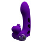 Кліторальний стимулятор на палець Pretty Love - Orlando Finger Violet, BI-014836-1