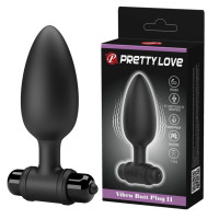 Анальний стимулятор із вібрацією Pretty Love Vibra Butt Plug II, BI-040107