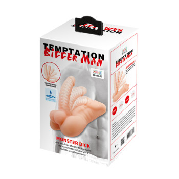 Фалоімітатор BAILE TEMPTATION BIGGER MAN - MONSTER DICK, BW-008107GK