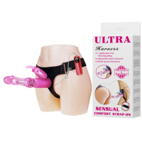 Жіночий страпон ULTRA Harness STRAP-ON - Vibration Rotation, BW-022038