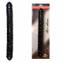 Двойной фаллоимитатор Boss Series: Flexible Double Dong Black, BS6700089