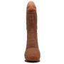 Фалоімітатор на присосці Baile Beautiful ALEX 10.6'' Brown 28см на 5см