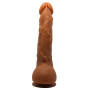 Фаллоимитатор на присоске Baile Beautiful JASON 9,4'' Brown, BW-008041NR-1