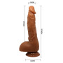 Фаллоимитатор на присоске Baile Beautiful JASON 9,4'' Brown, BW-008041NR-1