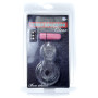 Ерекційне вібро кільце BOSS - Tongue Vibro Cock Ring Clear, BS6700051