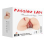 Мастурбатор вагіна-анус з ротацією та вібрацією BAILE -Passion Lady DANA, BM-009104X