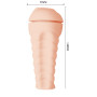 Вагіна-мастурбатор Crazy Bull - TRISH REALISTIC Vagina Masturbator, BM-00900T66N