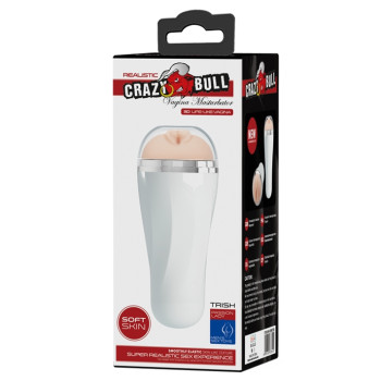 Вагіна-мастурбатор Crazy Bull - TRISH REALISTIC Vagina Masturbator, BM-00900T66N