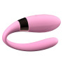 Вибромассажер для пар с пультом ДУ - Boss Series V-Vibe Pink USB 7 Function, BS6200001