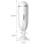 Мастурбатор з вібростимуляцією Boss Series - Vibrating Masturbation Cup USB 7 + Interactive Function, BS6300017