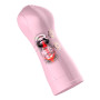 Мастурбатор з вібростимуляцією FOXSHOW Vibrating and Flashing Masturbation Cup Pink USB 7+7 Function, BS6300022