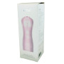 Мастурбатор з вібростимуляцією FOXSHOW Vibrating and Flashing Masturbation Cup Pink USB 7+7 Function, BS6300022