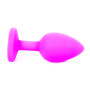 Силиконовая анальная пробка Boss Series - Jewellery Pink Silicon PLUG Small Light Blue S, BS6400081